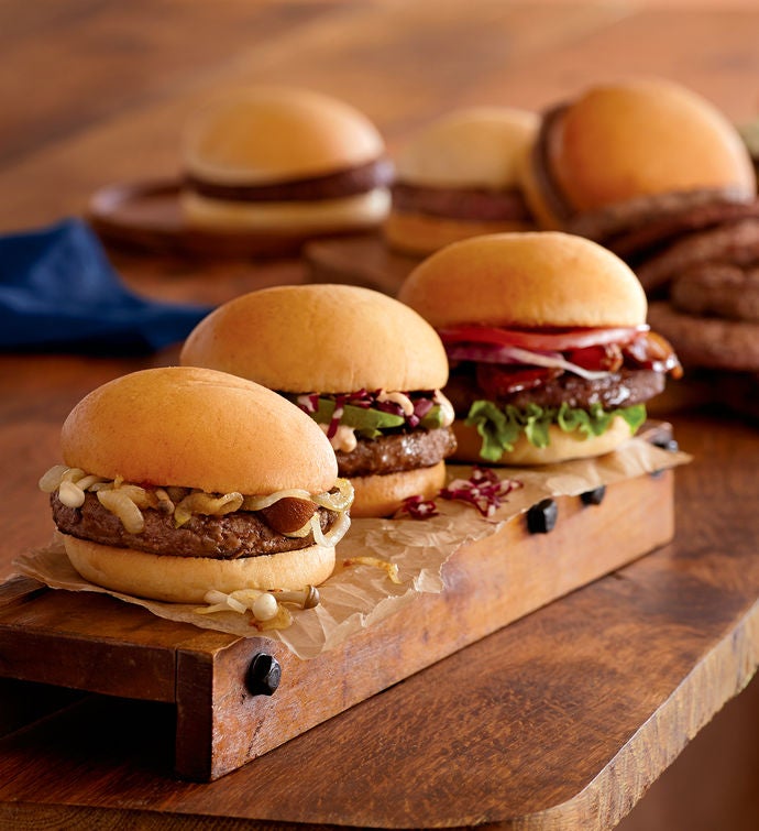 Gourmet Burger Assortment